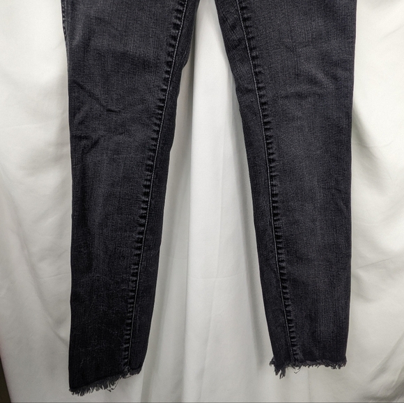 Madewell 10" High Rise Skinny Button Fly Jeans Sz 24 - Picture 4 of 11